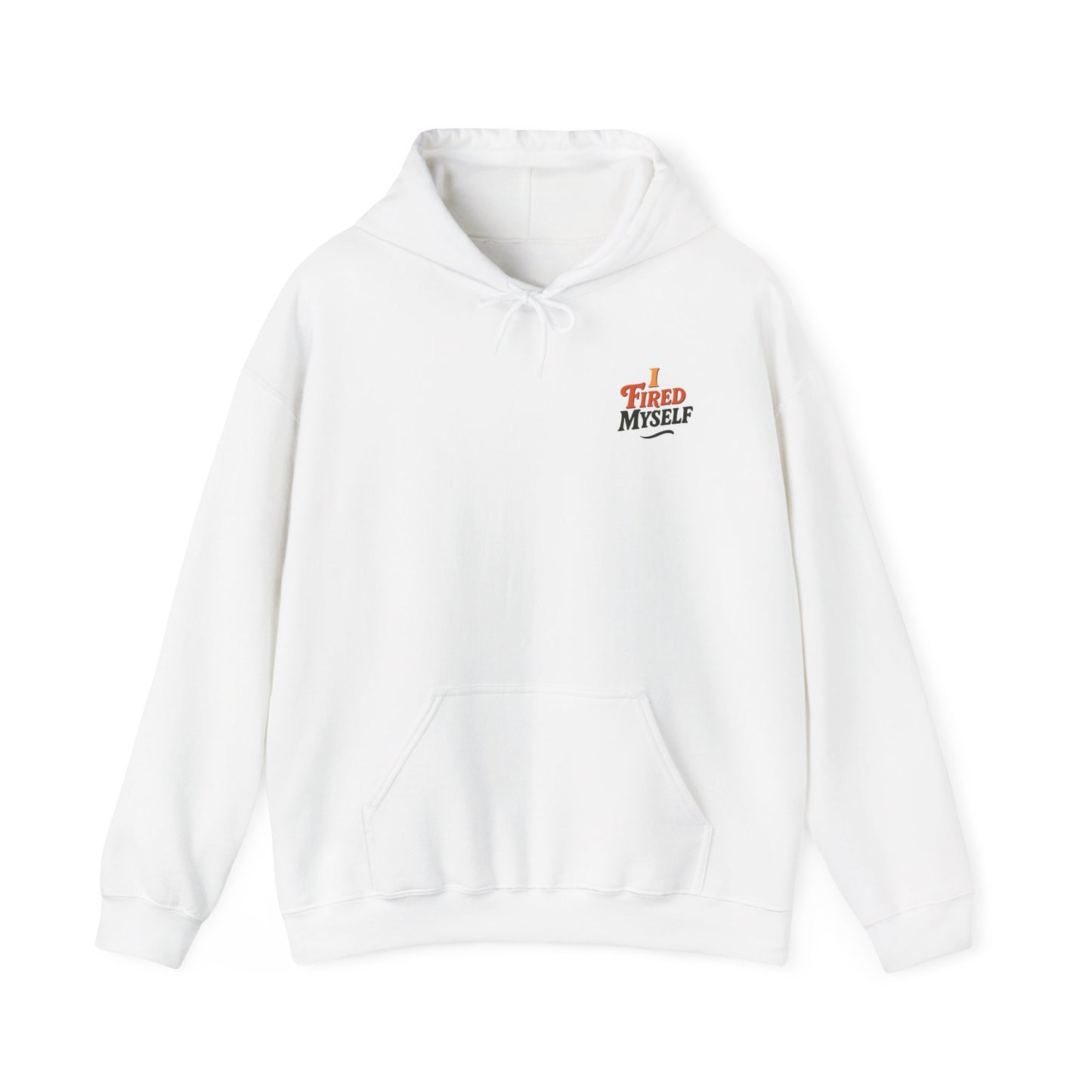 I Fired Myself Hoodie | Startup Exit Sweatshirt | Founder Burnout Gift | Pivot Culture Merch | Unisex Pullover + Bonus Journal