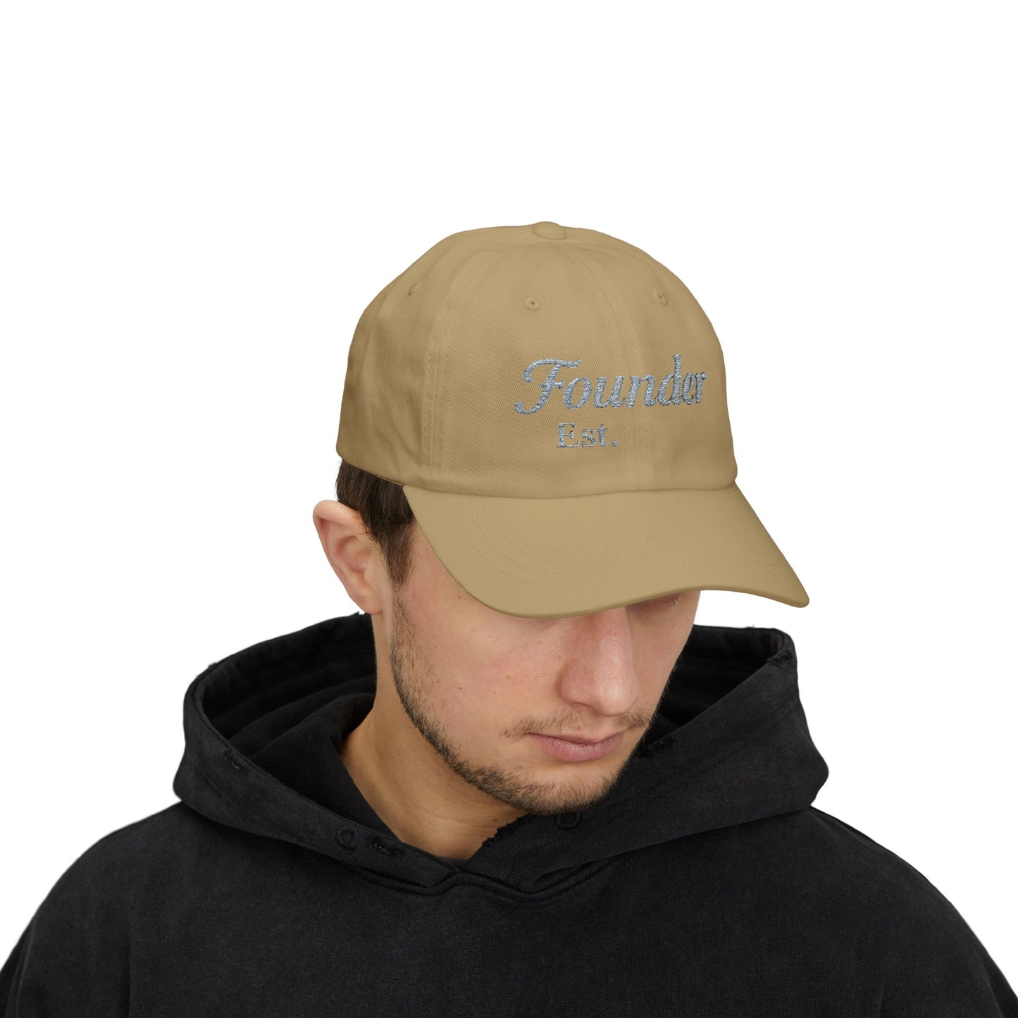 Custom Founder Est [Year] Hat | Embroidered Dad Cap, Startup Anniversary Gift, Entrepreneur Boss Gift, Personalized Business Owner Cap