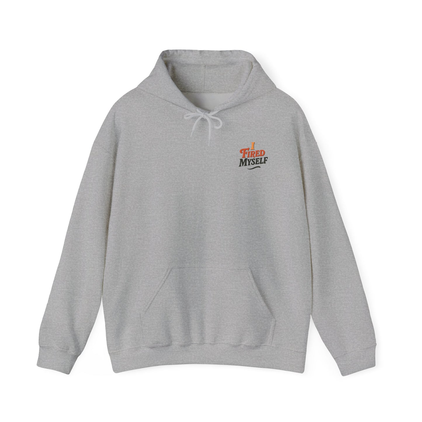 I Fired Myself Hoodie | Startup Exit Sweatshirt | Founder Burnout Gift | Pivot Culture Merch | Unisex Pullover + Bonus Journal