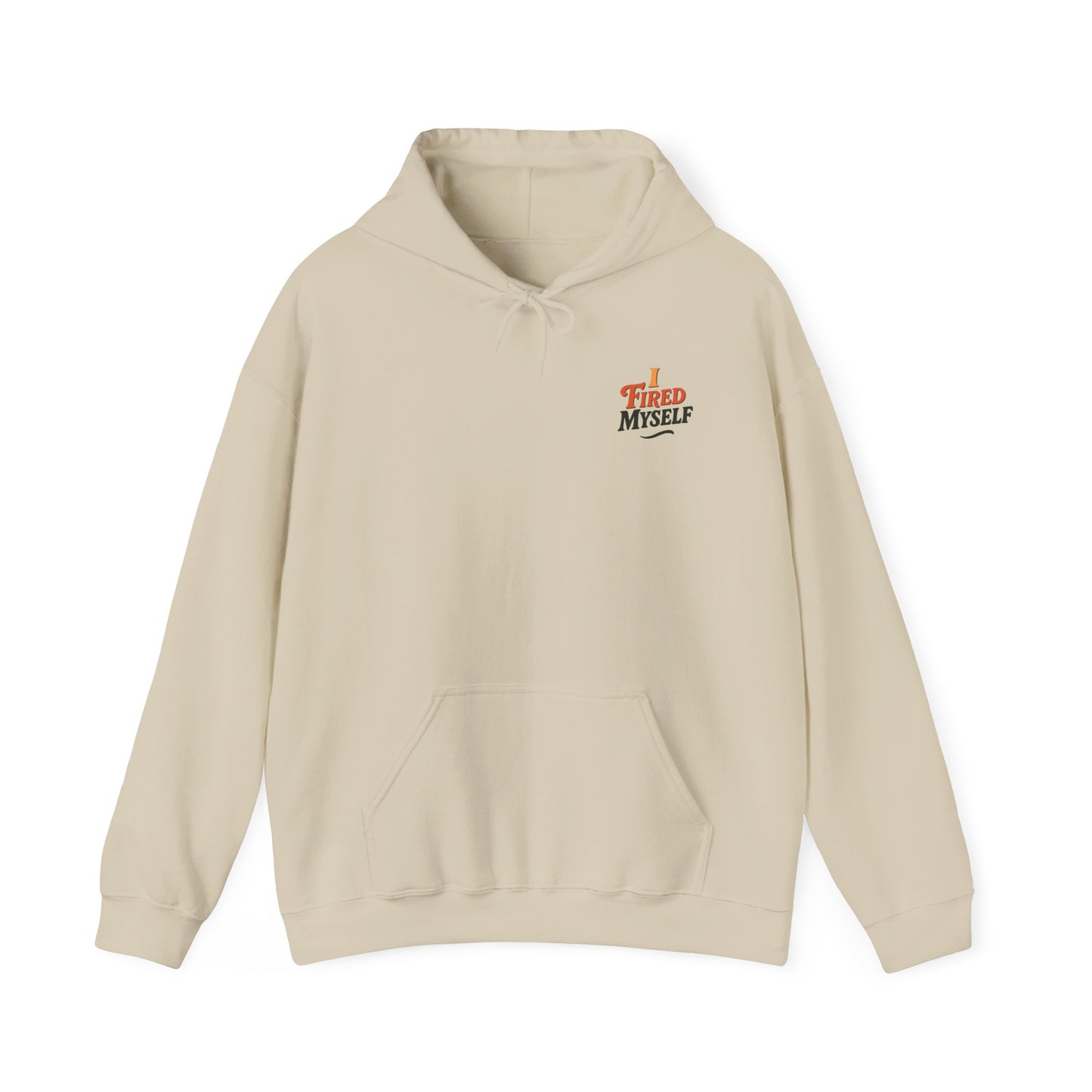 I Fired Myself Hoodie | Startup Exit Sweatshirt | Founder Burnout Gift | Pivot Culture Merch | Unisex Pullover + Bonus Journal