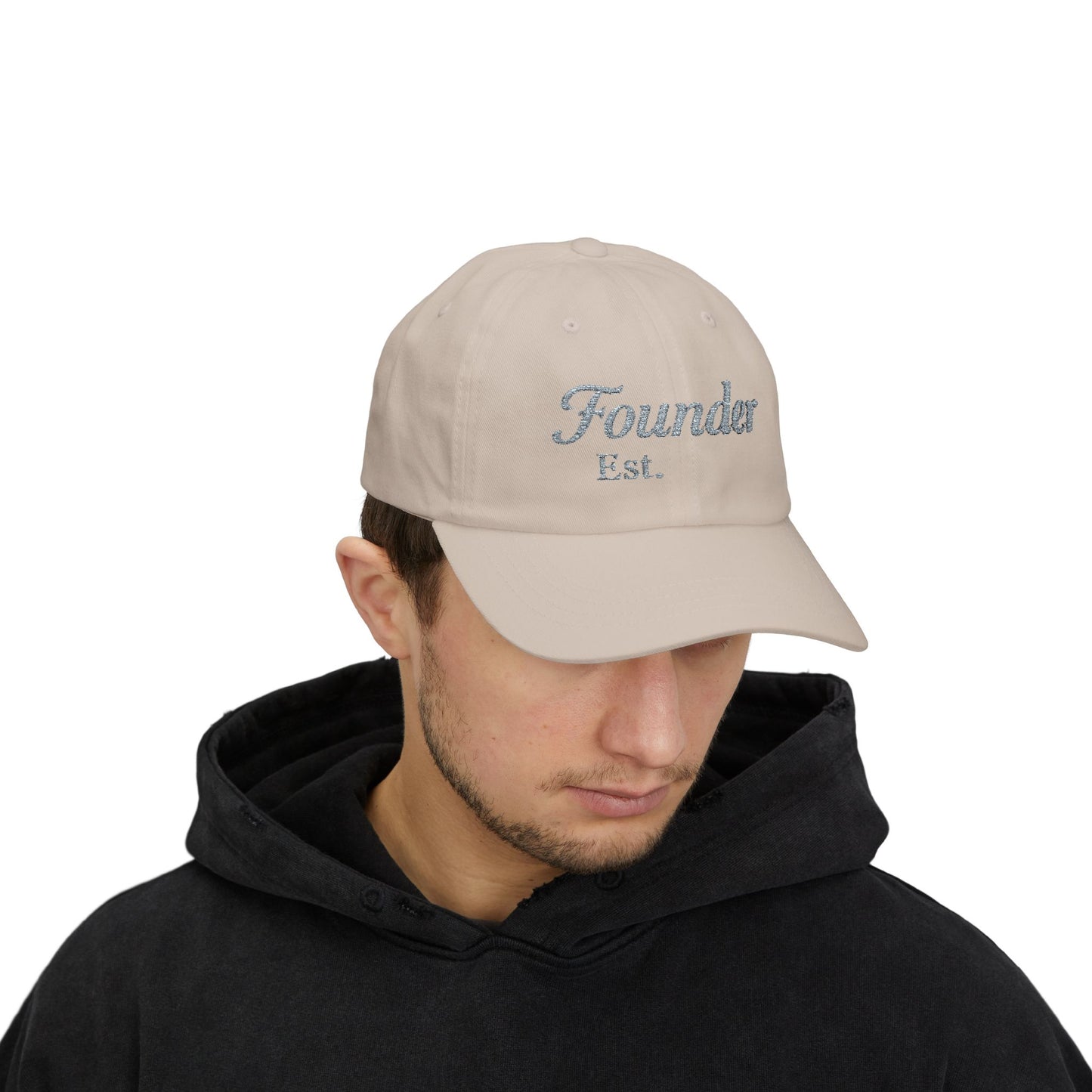 Custom Founder Est [Year] Hat | Embroidered Dad Cap, Startup Anniversary Gift, Entrepreneur Boss Gift, Personalized Business Owner Cap