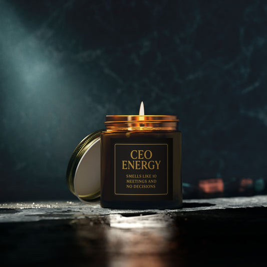 CEO Calm in a Jar Candle: Elevate your workflow with lavender & fig aromatherapy. For founders seeking clarity, focus, and stress relief.
